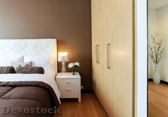 Devostock Light Bed Bedroom 9019 4K