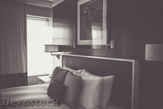 Devostock Light Hotel Bed 27168 4K