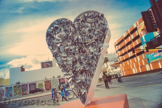 Devostock Love Art Heart 567 4K