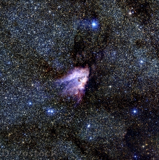 Devostock Messier 17 Nebula Space HD