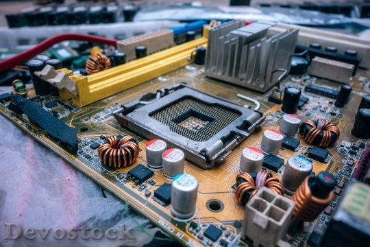 Devostock Metal Technology Blur 82559 4K