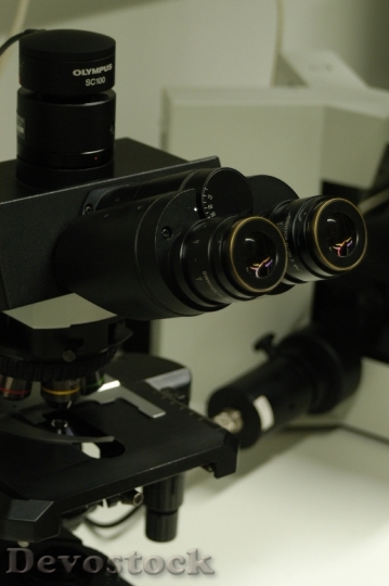 Devostock Microscope Laboratory Research 518992 HD