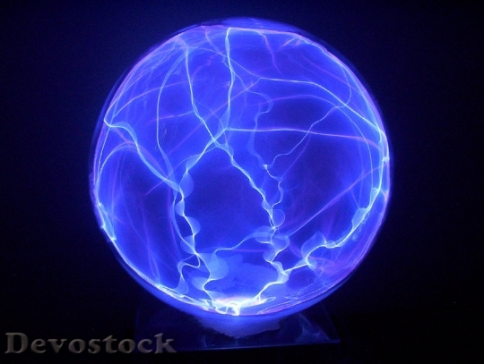 Devostock Plasma Globe Glass Science HD