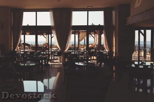 Devostock Restaurant Architecture Chairs 27935 4K