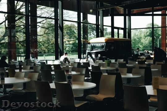 Devostock Restaurant Bus Inside 111162 4K
