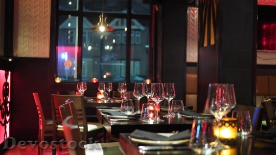 Devostock Restaurant Hotel Table 94161 4K