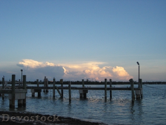 Devostock Rosenstiels Dock Sunset View HD