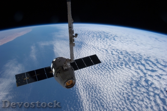 Devostock Satellite Orbit Spacex Aeronautics HD