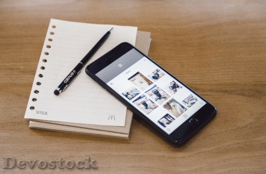 Devostock Smartphone Notebook Pen 41841 4K