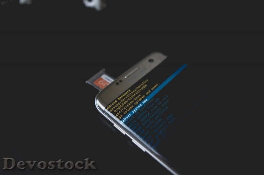 Devostock Smartphone Technology Blur 54400 4K