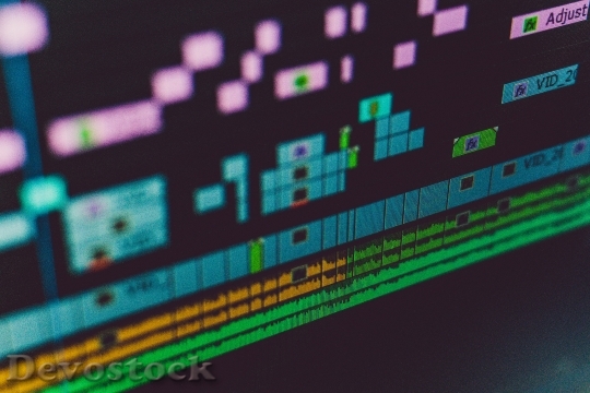 Devostock Technology Blur Display 69530 4K