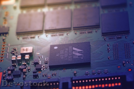 Devostock Technology Chips Motherboard 110579 4K