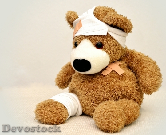 Devostock Teddy Bear Pain Teddy 4230 4K