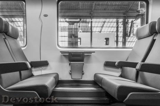 Devostock Train Travel Inside 40899 4K
