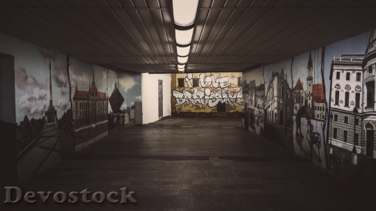 Devostock Art Lights Graffiti 51993 4K
