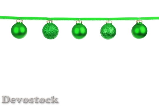 Devostock Ball Bauble Christmas Colorul 3 4K