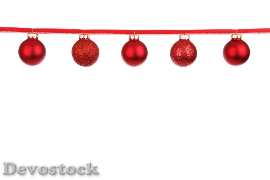 Devostock Ball Bauble Christmas Colorul 4 4K
