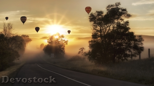 Devostock Balloon Hot Air Landscape Hot Air Balloon 106154 4K.jpeg