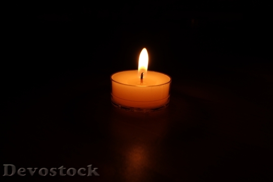 Devostock Candles Candlelight Light ax 2 4K