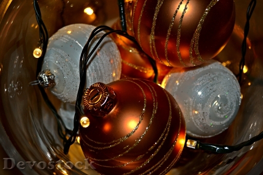 Devostock Christmas Christmas Bulbs 108963 4K