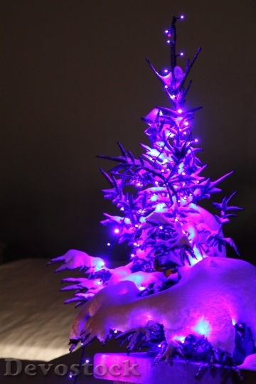 Devostock Christmas Decoration FestiveGlow 4K