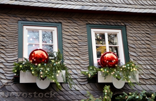 Devostock Christmas Decoration Lichterkette 99851 4K