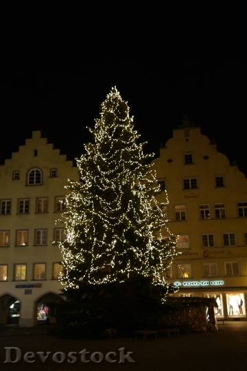 Devostock Christmas Lichterkette Tree 22187 4K