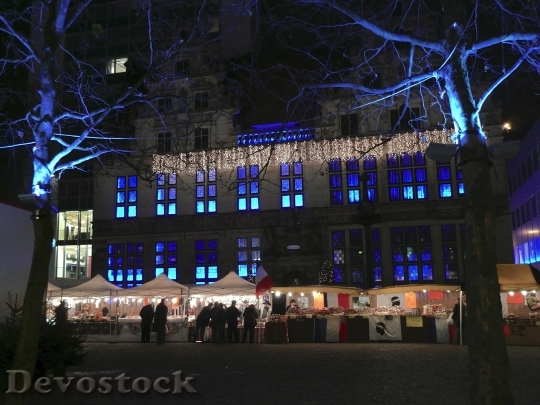 Devostock Christmas Market BremenBlue 4K