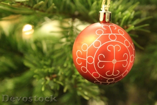 Devostock Christmas Ornament 28905 4K