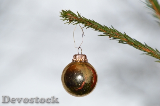 Devostock Christmas Ornament Christmas 52778 4K