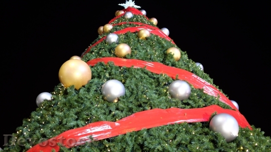 Devostock Christmas Tree Christmas Tee 1 4K