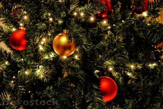 Devostock Christmas Tree Lights alls 4K