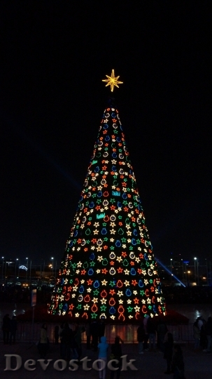 Devostock Christmas Tree LightsStar 4K