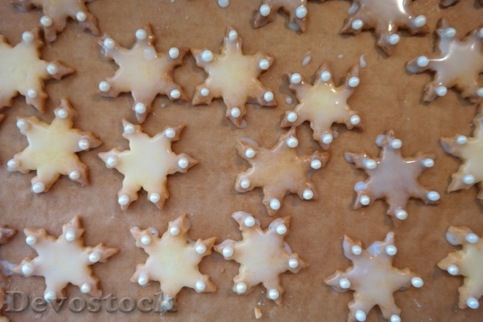 Devostock Cookie Asterisk Bake Christmas 6 4K