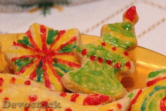 Devostock Cookie Cookies Ornament Pastres 0 4K
