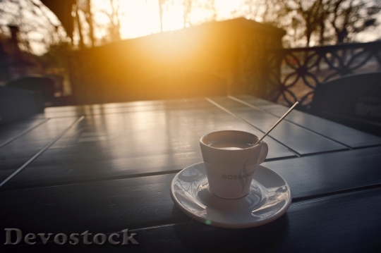Devostock Dawn Sunset Caffeine 34325 4K