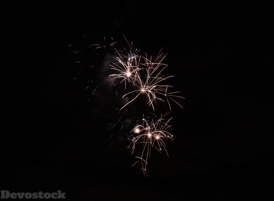Devostock Fireworks Dreams New Yar 0 4K