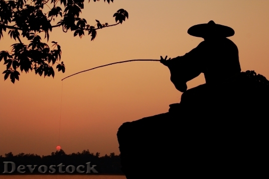 Devostock Fishing Light Dawn 33083 4K