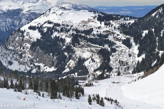 Devostock Flaine Ski Resort Fance 4K