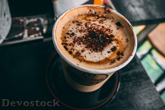 Devostock Food Wood Caffeine 84945 4K