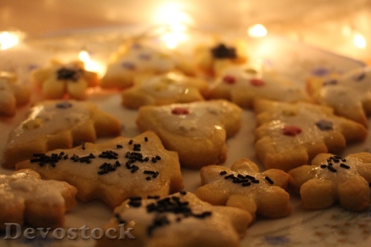 Devostock Holidays Christmas Cookie Joy 4K