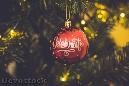 Devostock Holidays Tree Ball 14899 4K