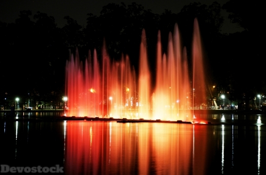 Devostock Ibirapuera Park Lights ight 4K