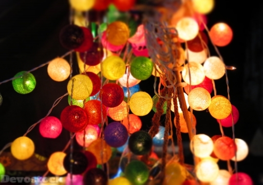 Devostock Lichterkette Chinese Lanterns Lghts 4K