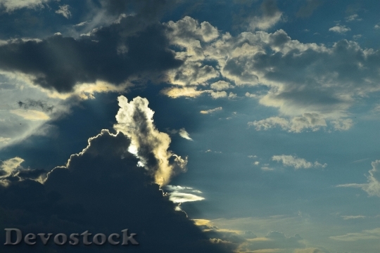 Devostock Light Clouds Cloudy 09777 4K