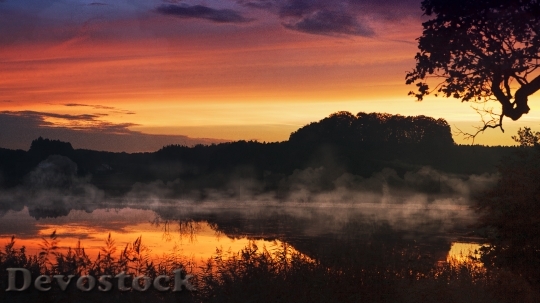 Devostock Light Dawn Landscape 114881 4K