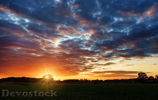 Devostock Light Dawn Landscape 125772 4K