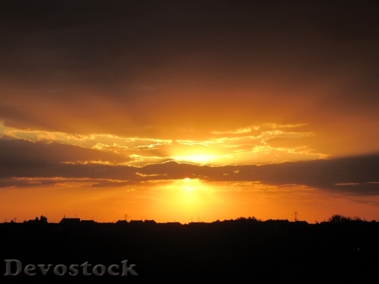 Devostock Light Dawn Landscape 15399 4K