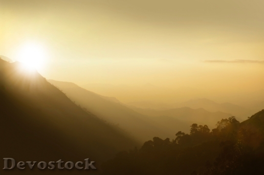 Devostock Light Dawn Landscape 16820 4K