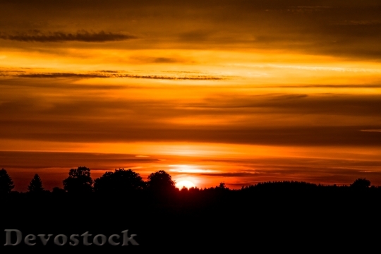 Devostock Light Dawn Landscape 33816 4K